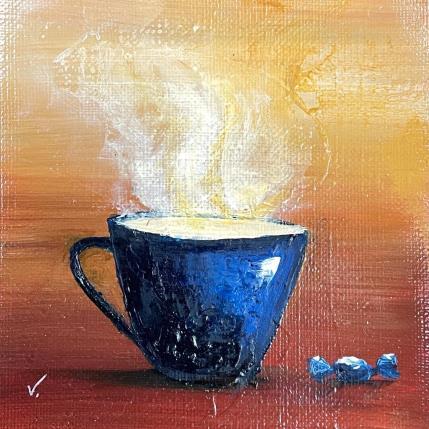 Painting chaud by Vinnie | Painting Figurative Oil