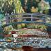 Painting Un dimanche chez Monet by Marie G.  | Painting Pop-art Pop icons Acrylic