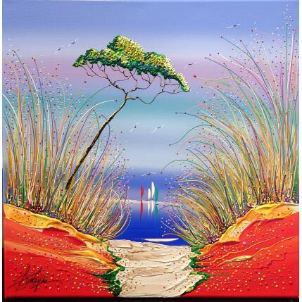 Gemälde Viens m'aimer ici von Fonteyne David | Gemälde Figurativ Acryl