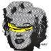 Painting Mini Marilyn Banane  by Wawapod | Painting Pop-art Pop icons Acrylic Posca