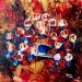 Painting Concert rouge 1 by Reymond Pierre | Painting Figurative Music Oil