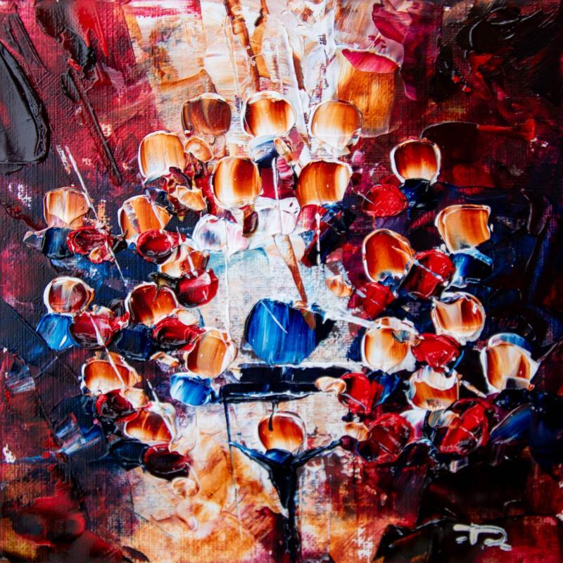 Painting Concert rouge 3 by Reymond Pierre | Painting Figurative Music Oil