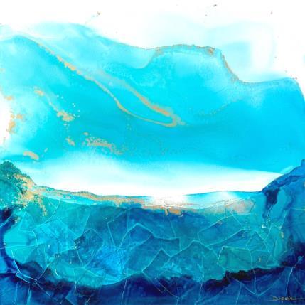 Painting Poésie marine 2051 by Depaire Silvia | Painting Abstract Acrylic Landscapes, Marine, Minimalist