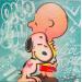 Painting Charli Snoopy by Kedarone | Painting Pop-art Pop icons Graffiti Acrylic