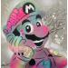 Painting Mario by Kedarone | Painting Pop-art Pop icons Graffiti Acrylic