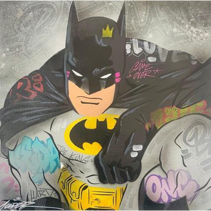 Painting Batman by Kedarone | Painting Pop-art Acrylic, Graffiti Pop icons