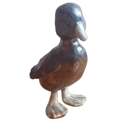 Sculpture Petit Canard by Roche Clarisse | Sculpture Figurative