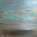 Painting L’étang de Thau by Mahieu Bertrand | Painting Figurative Landscapes Marine Metal