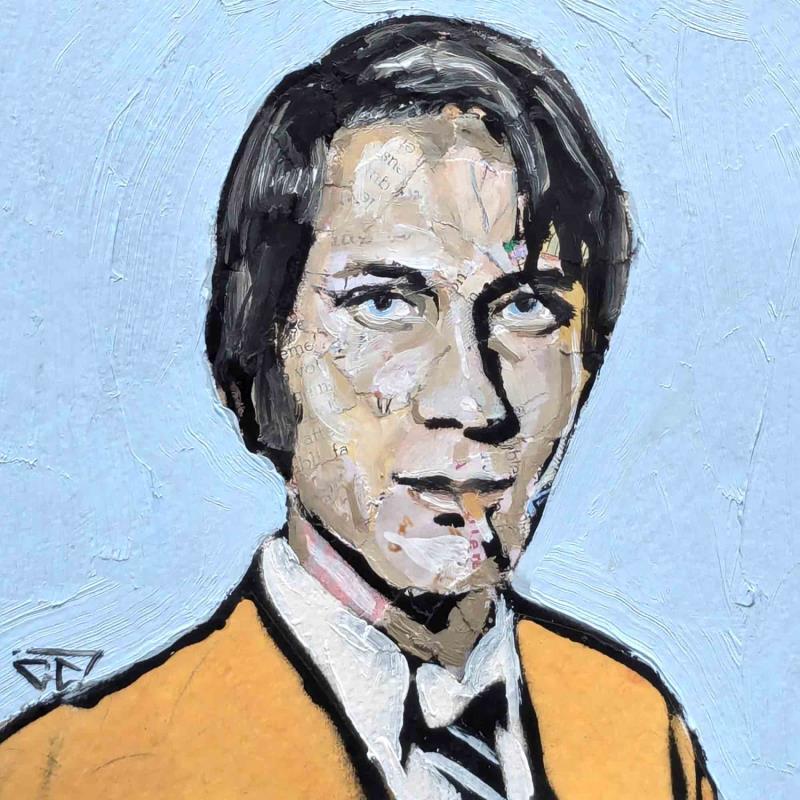 Peinture Jacques Dutronc par G. Carta | Tableau