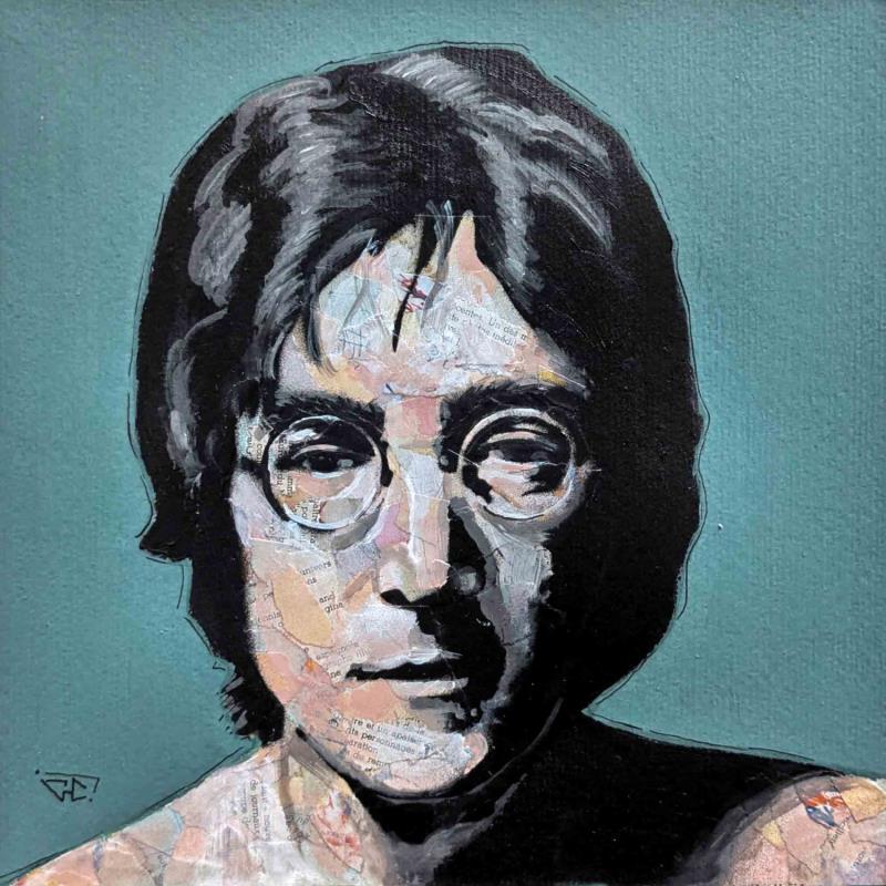 Peinture John Lennon par G. Carta | Tableau