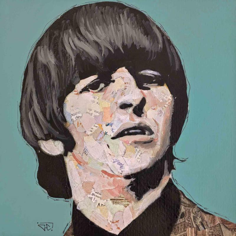 Peinture Ringo Starr par G. Carta | Tableau