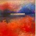 Painting Abstraction # 3106 by Hévin Christian | Painting Abstract Minimalist Oil Acrylic Pastel