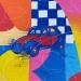 Painting 2CV by Revel | Painting Pop-art Pop icons