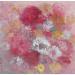 Painting De rose et d'or by Rocco Sophie | Painting Raw art Acrylic Gluing Sand