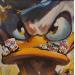 Painting Donald by Caizergues Noël  | Painting Pop-art Pop icons Animals Acrylic Gluing