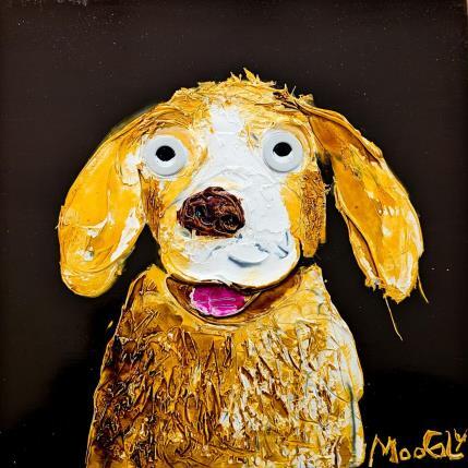 Painting EPICURIUS by Moogly | Painting Raw art Acrylic, Pigments, Resin Animals