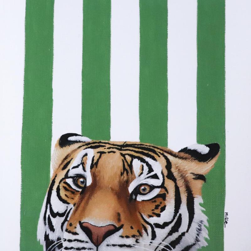 Painting I see you 111 by Milie Lairie | Painting Realism Animals Oil