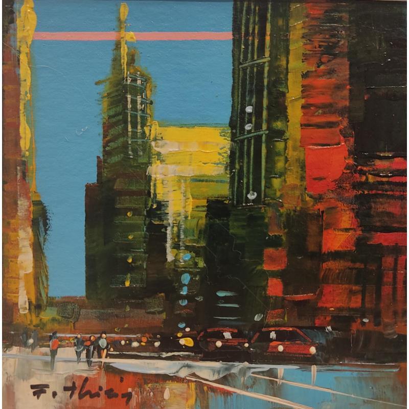 Painting Blooklyn Boogie by Frédéric Thiery | Painting Figurative Society Urban Acrylic