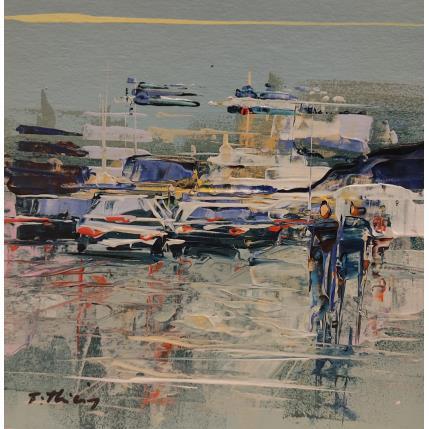 Peinture Traffic par Frédéric Thiery | Tableau Figuratif Acrylique Scènes de vie, Société, Urbain