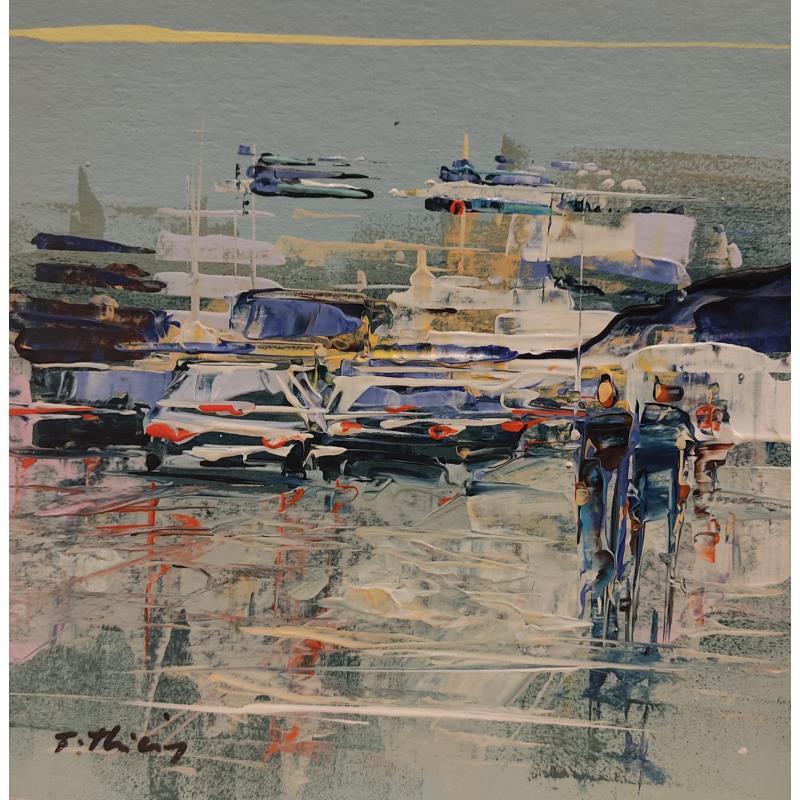 Peinture Traffic par Frédéric Thiery | Tableau Figuratif Acrylique Scènes de vie, Société, Urbain