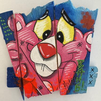 Painting Pink by Molla Nathalie  | Painting Pop-art Acrylic, Posca Pop icons