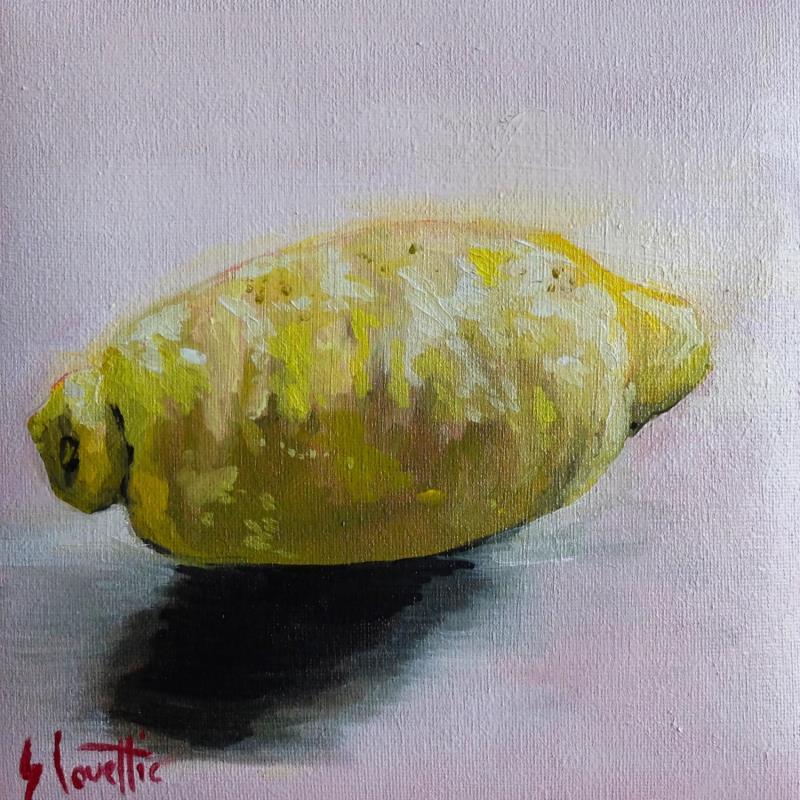 Peinture Still life lemon par Coueffic Sébastien | Tableau Figuratif Natures mortes Huile