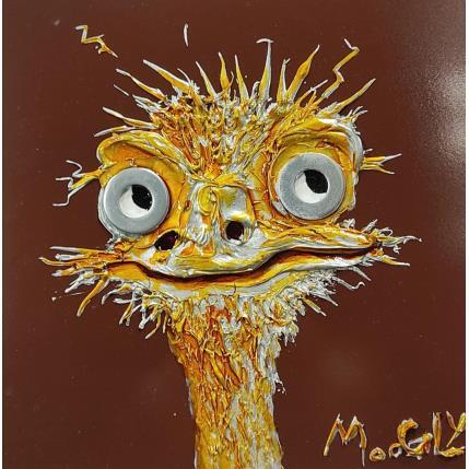 Painting Triturius by Moogly | Painting Raw art Acrylic, Pigments, Resin Animals, Pop icons