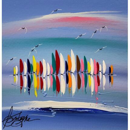 Gemälde Reflet en Eté von Fonteyne David | Gemälde Figurativ Acryl