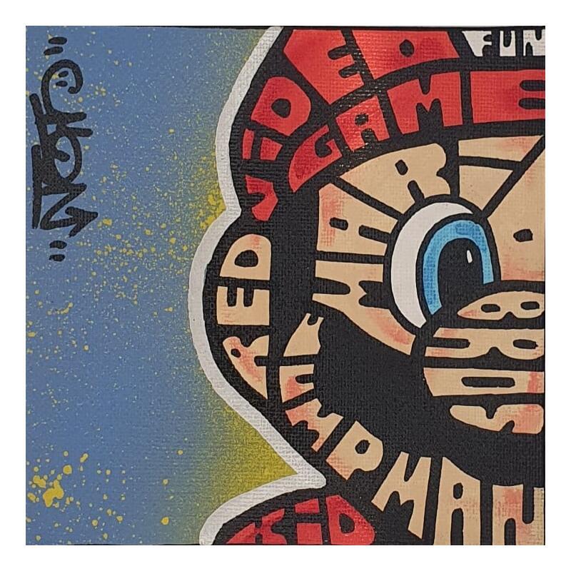 Painting Color half Mario by Cmon | Painting Pop-art Pop icons