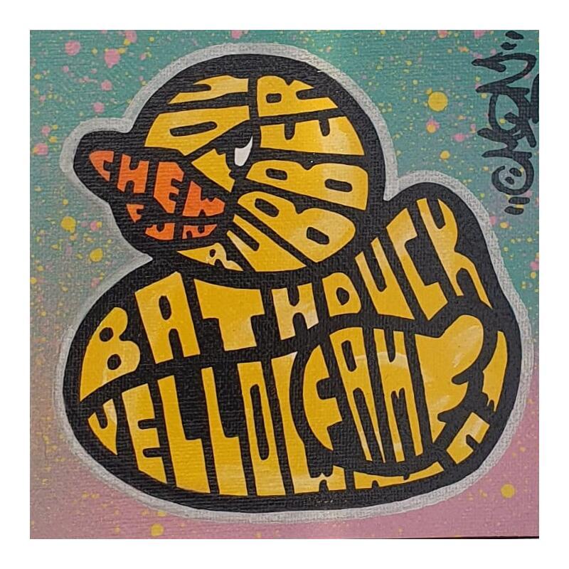 Painting Rubber Duck by Cmon | Painting Pop-art Pop icons