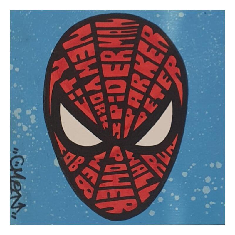 Painting Spiderman by Cmon | Painting Pop-art Pop icons