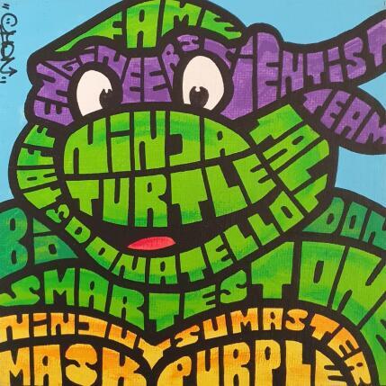 Painting Donatello by Cmon | Painting Pop-art Pop icons