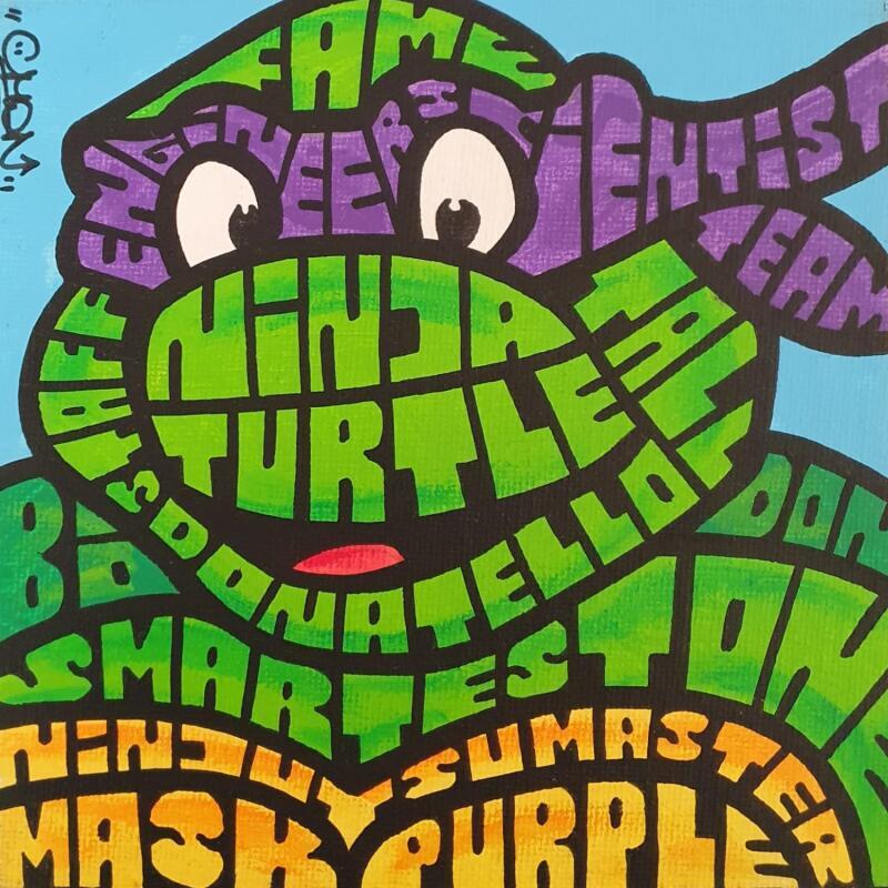 Painting Donatello by Cmon | Painting Pop-art Pop icons