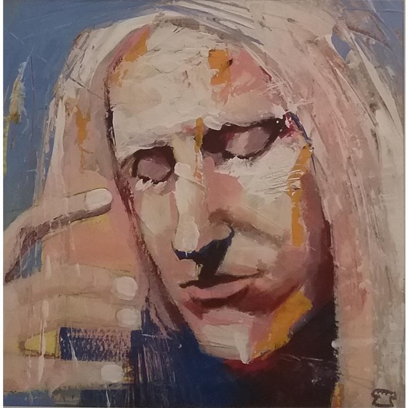 Painting Vlad by Torrecillas Yann | Painting Figurative Acrylic Portrait