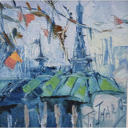 Peinture Vista desde el Grand Palais par Jmara Tatiana | Tableau Figuratif Huile