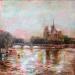 Painting Renaissance de Notre Dame by Solveiga | Painting Acrylic