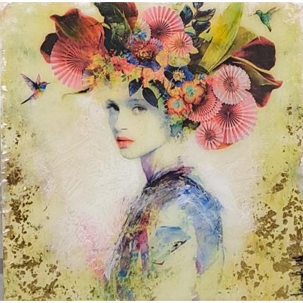 Painting Ella II by Bofill Laura | Painting Figurative Acrylic, Resin Portrait