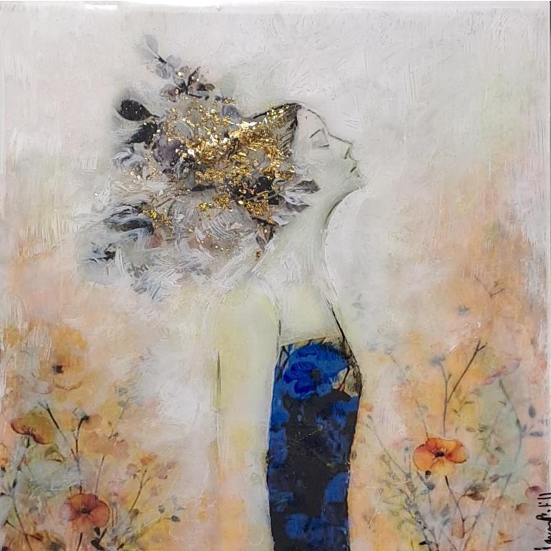 Painting Fragancia by Bofill Laura | Painting Figurative Portrait Acrylic Resin