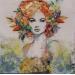 Painting La Paqui by Bofill Laura | Painting Figurative Portrait Acrylic Resin
