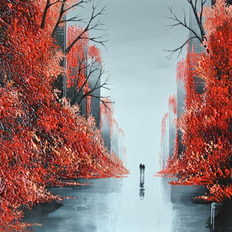 Painting Immuables saisons by Galloro Maurizio | Painting Figurative Oil Urban