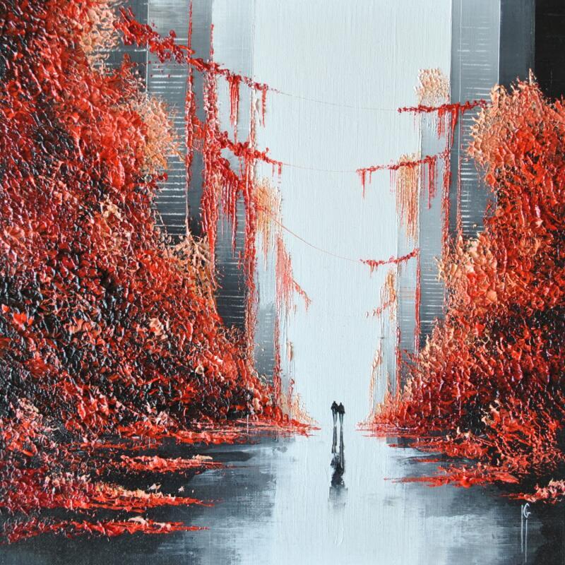 Painting Mystère à vivre by Galloro Maurizio | Painting Figurative Oil Urban