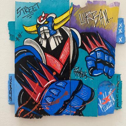 Painting FAMOUS  by Molla Nathalie  | Painting Pop-art Acrylic, Posca, Wood Pop icons