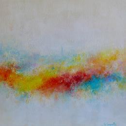 Painting Where Light Meets Life by Coupette Steffi | Painting Figurative Acrylic Urban