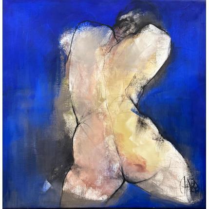 Painting Libre by Chaperon Martine | Painting Figurative Acrylic Nude