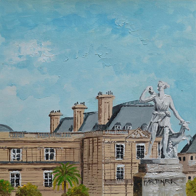 Painting LUXEMBURGO by Rodriguez Rio Martin | Painting Figurative Oil Urban