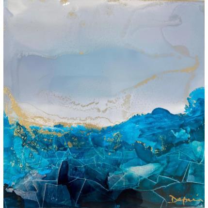 Painting Poésie marine 1982 by Depaire Silvia | Painting Abstract Acrylic