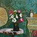 Painting Ton boudoir  by Romanelli Karine | Painting Figurative Still-life Acrylic Gluing Pastel Paper