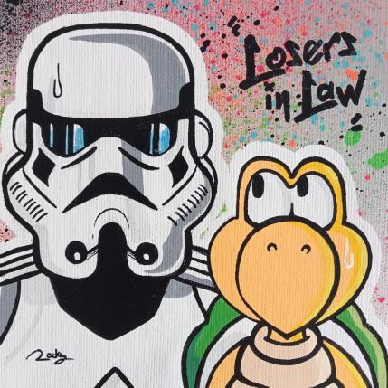 Painting Losers in law by Rocky Chaplin | Painting Pop-art Acrylic Pop icons