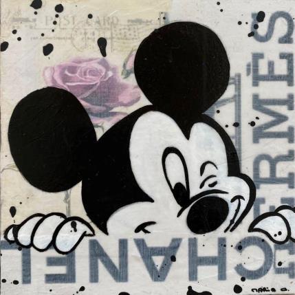 Painting F1  clin d'oeil by Marie G.  | Painting Pop-art Acrylic, Gluing, Wood Pop icons
