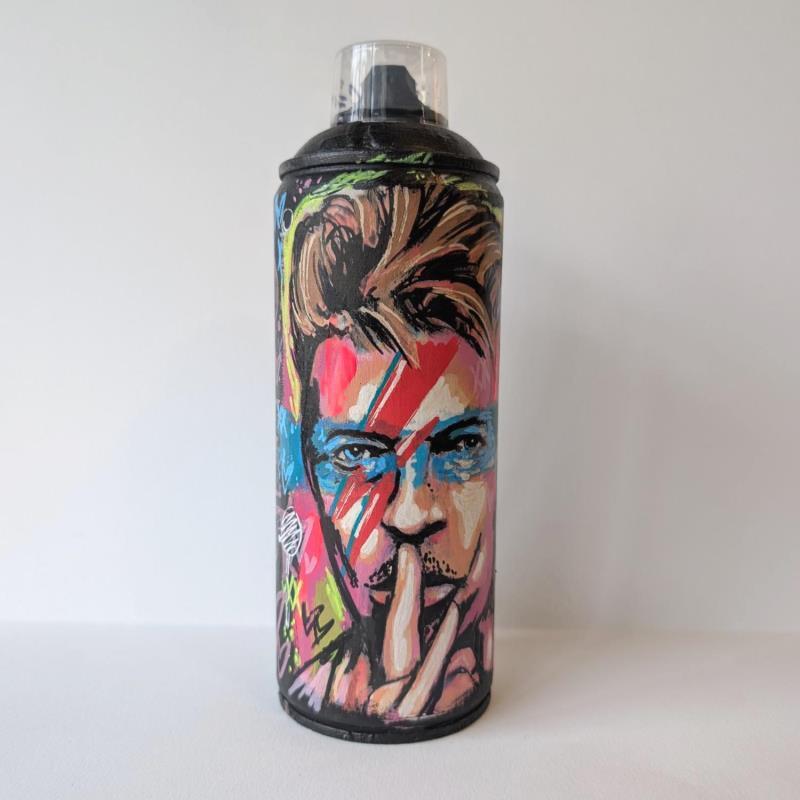 Sculpture David Bowie  par Sufyr | Sculpture Street Art Graffiti, Posca Icones Pop